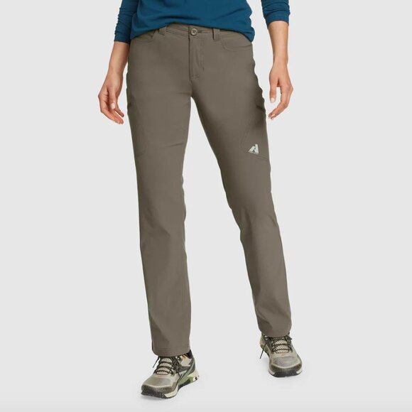 Eddie Bauer Olive-Khaki Women's Guide Pro Pants - Picture 1 of 8